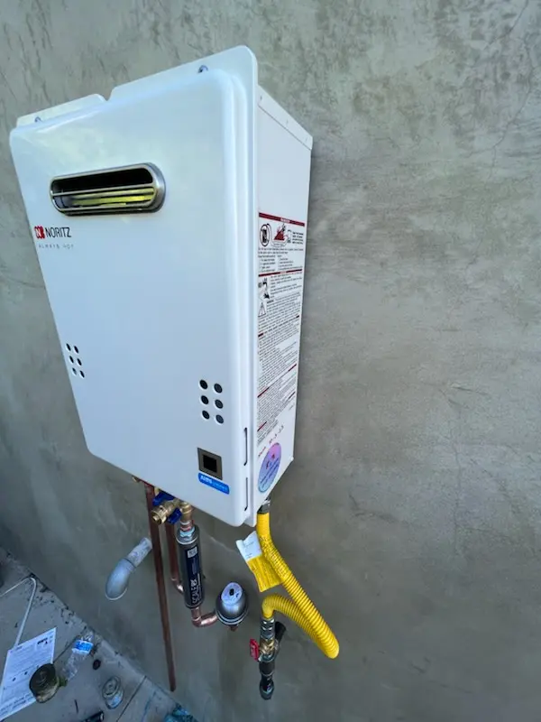 Tankless water heater installation for Biscayne Bay Village homes