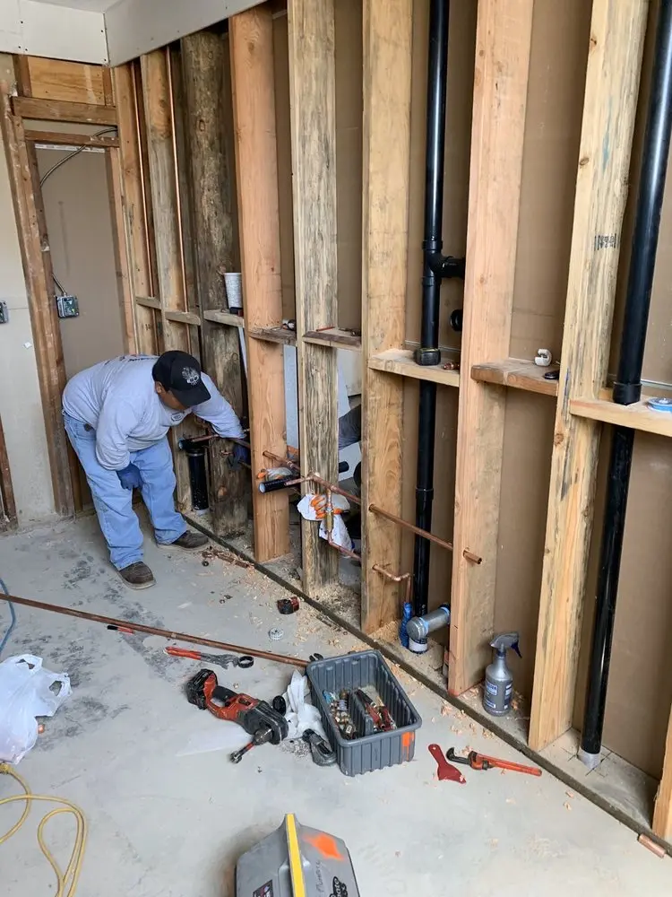 Commercial rough-in plumbing for Water Heater Replacement in Biscayne Bay Village